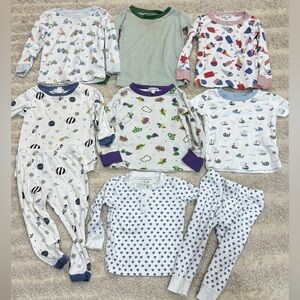 Lot 9 Pima Pajamas set Kissy Kissy Lake long sleeve tee pants TBBC baby toddler